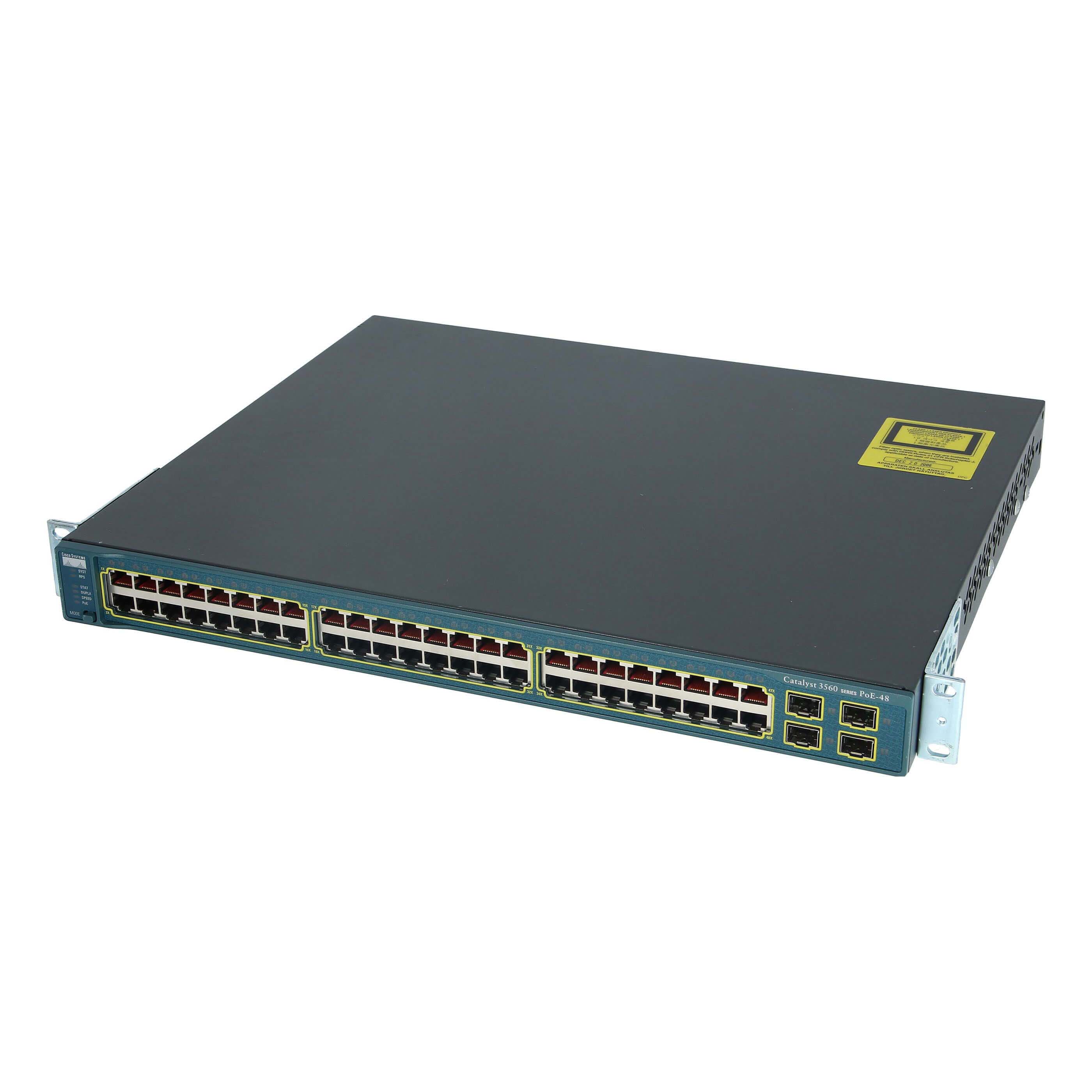سوئیچ سیسکو مدل WS-C3560 v2-48PS-S استوک
