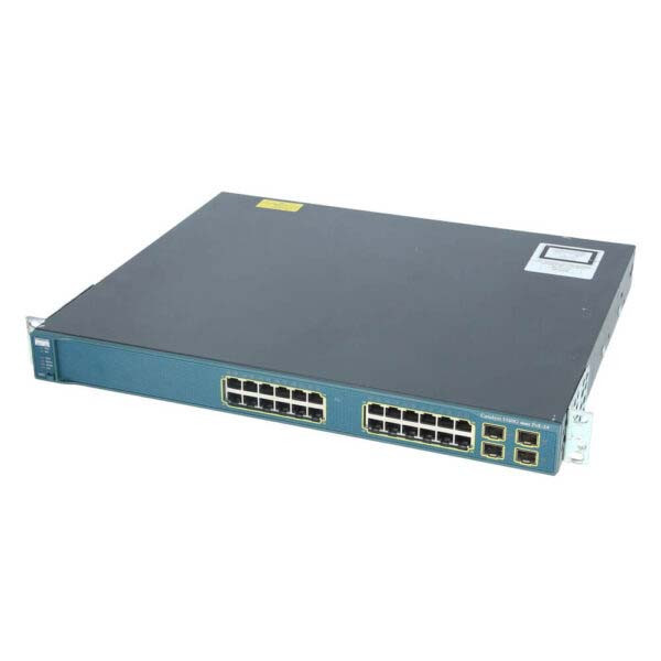 سوئیچ شبکه سیسکو 24 پورت WS-C3560G-24PS-S استوک