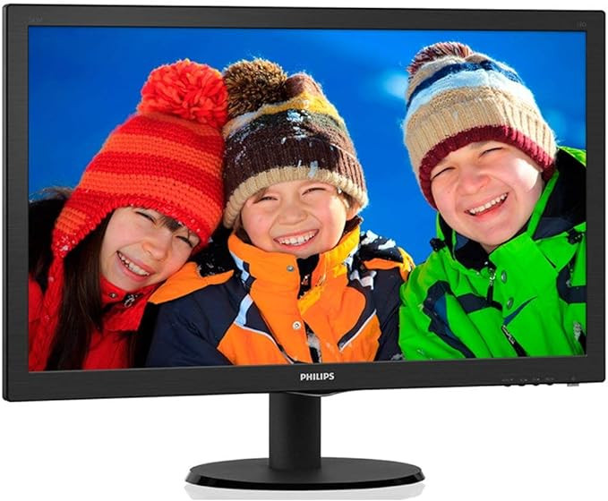 مانیتور 24 اینچ philips 243v5q hdmi/dvi/vga استوک