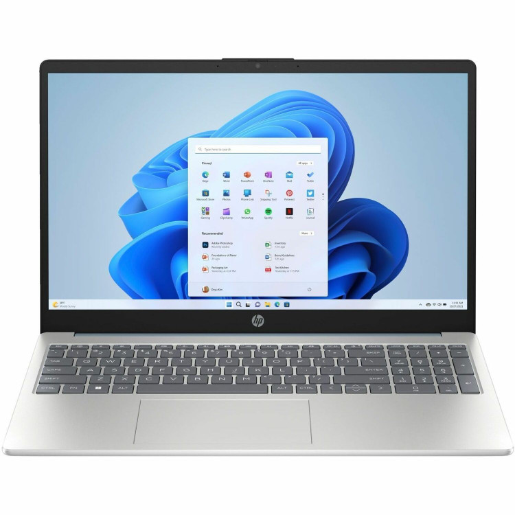 لپ تاب 15.6 اینچ اچ پی نسل 13/ Hp laptop 15-fd0055tg /i3-N305/Ram8/ssd 256 استوک